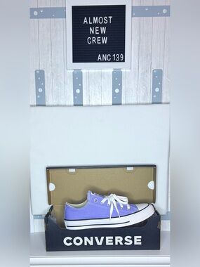 NWT Converse Chuck Taylor All Star Very Peri Purple Low Top Sneakers W 8